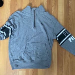 PINK Victoria’s Secret quarter zip sweatshirt